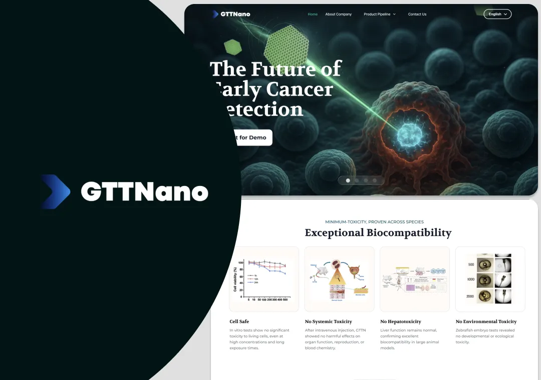 GTT Nano Website