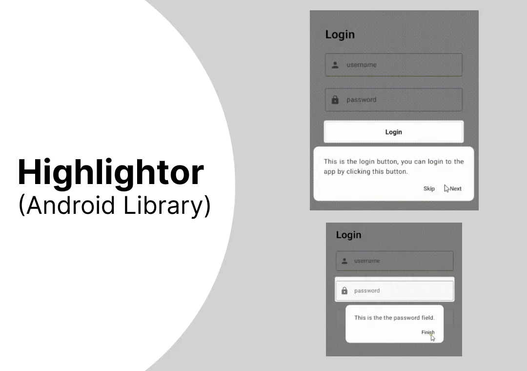 Highlightor (Android Library)